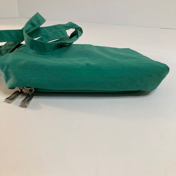 Baggallini Teal Green‎ Nylon Crossbody Bag Multiple Pockets Adjustable Strap - Picture 7 of 10